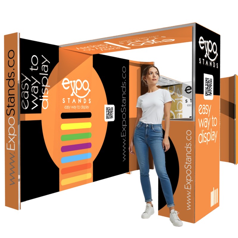 Módulos para stands, mobiliario para stands, displays publicitarios